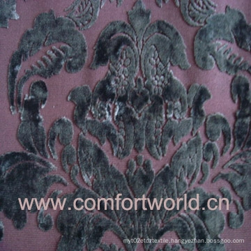 Cut Velvet Fabric for Sofa